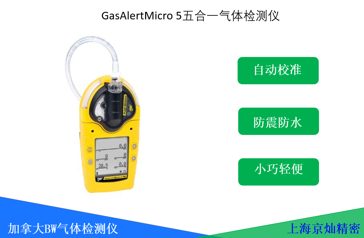  BW GasAlertMicro 5五合一氣體檢測儀