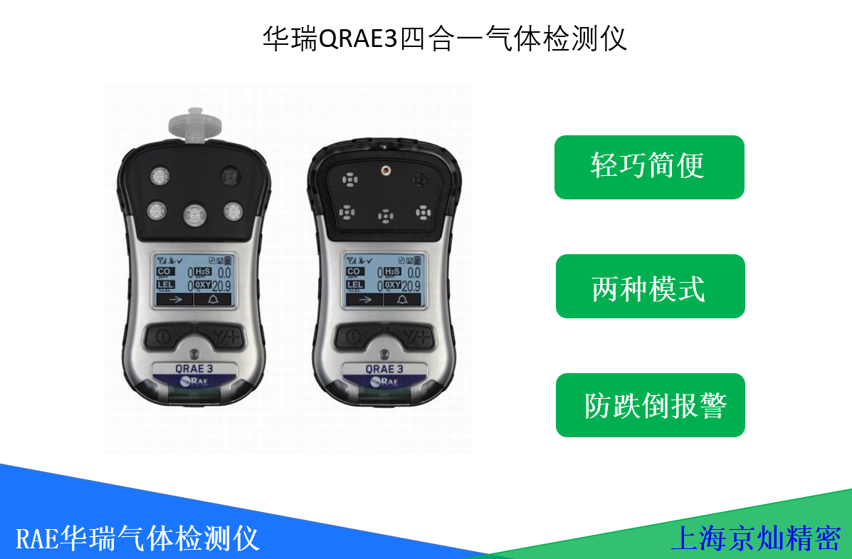  華瑞QRAE3四合一氣體檢測儀